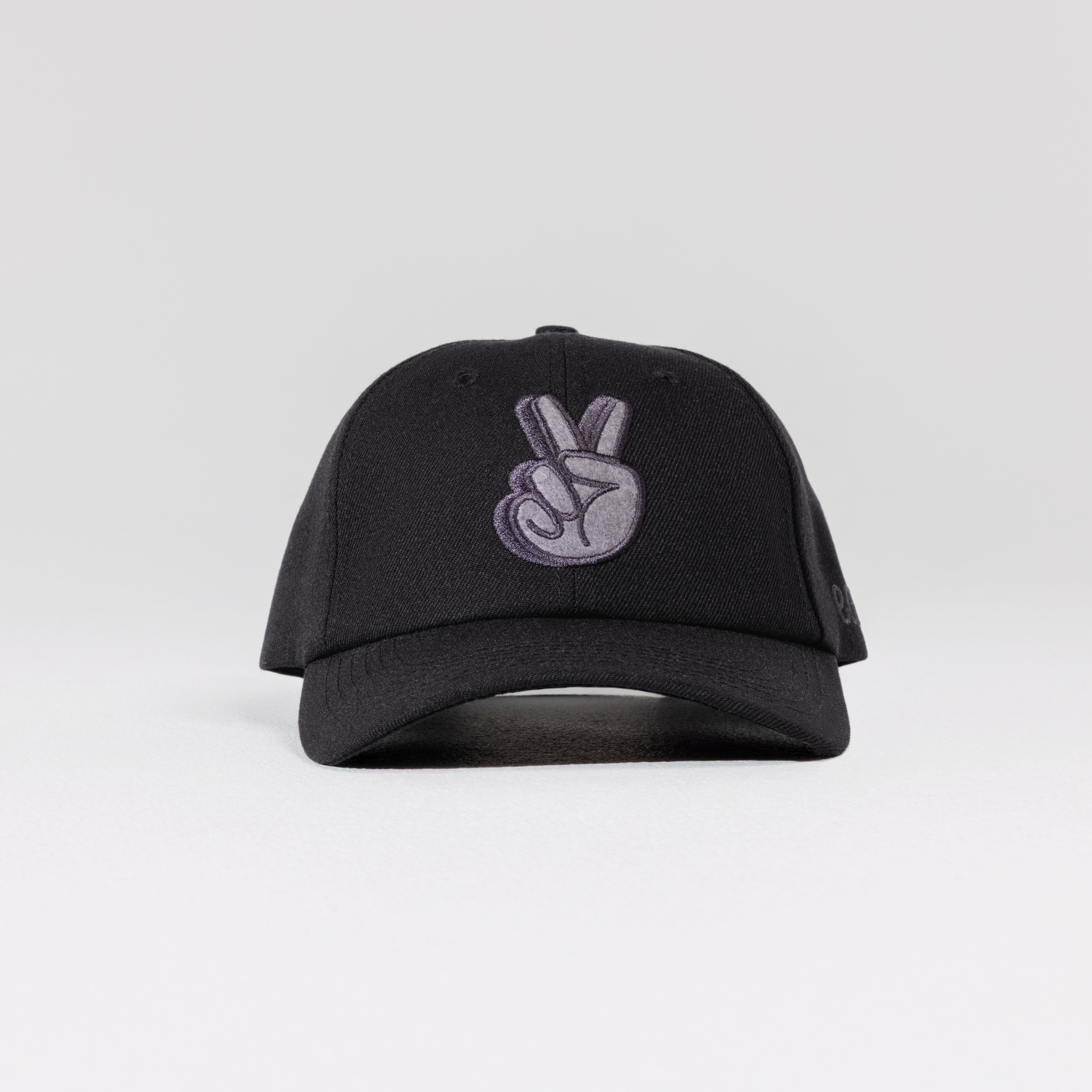 Peace Out Black Dad Hat