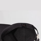 Peace Out Black Dad Hat