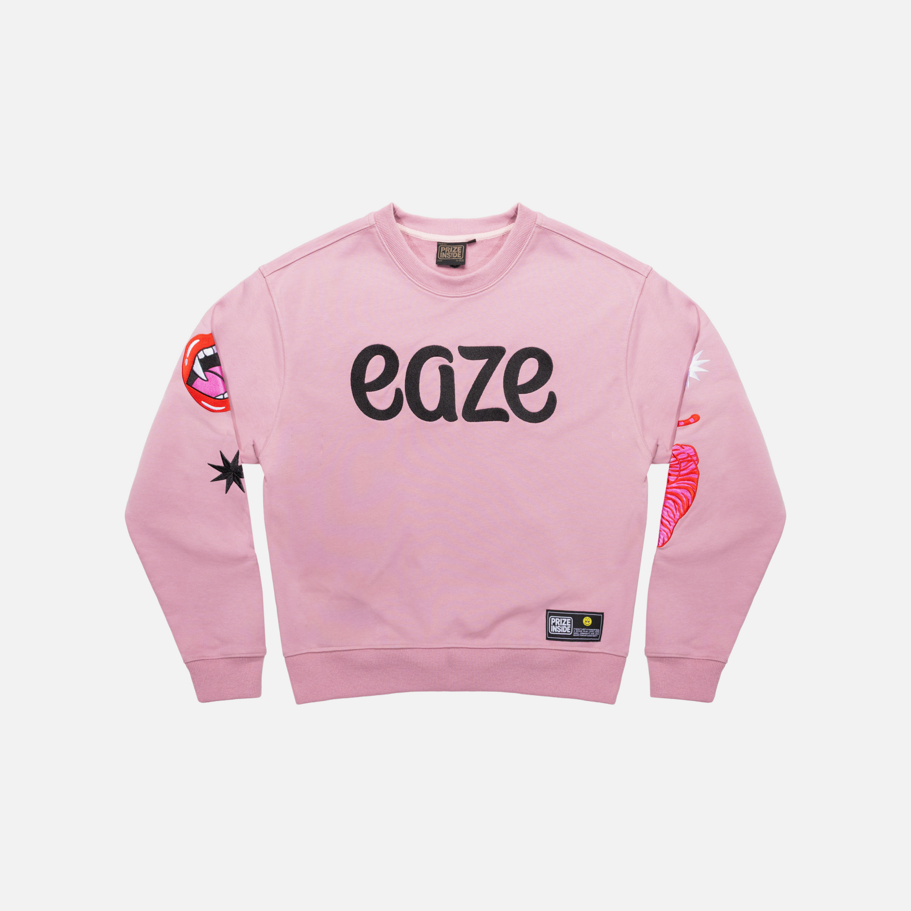 Full Fangs Pink Crewneck