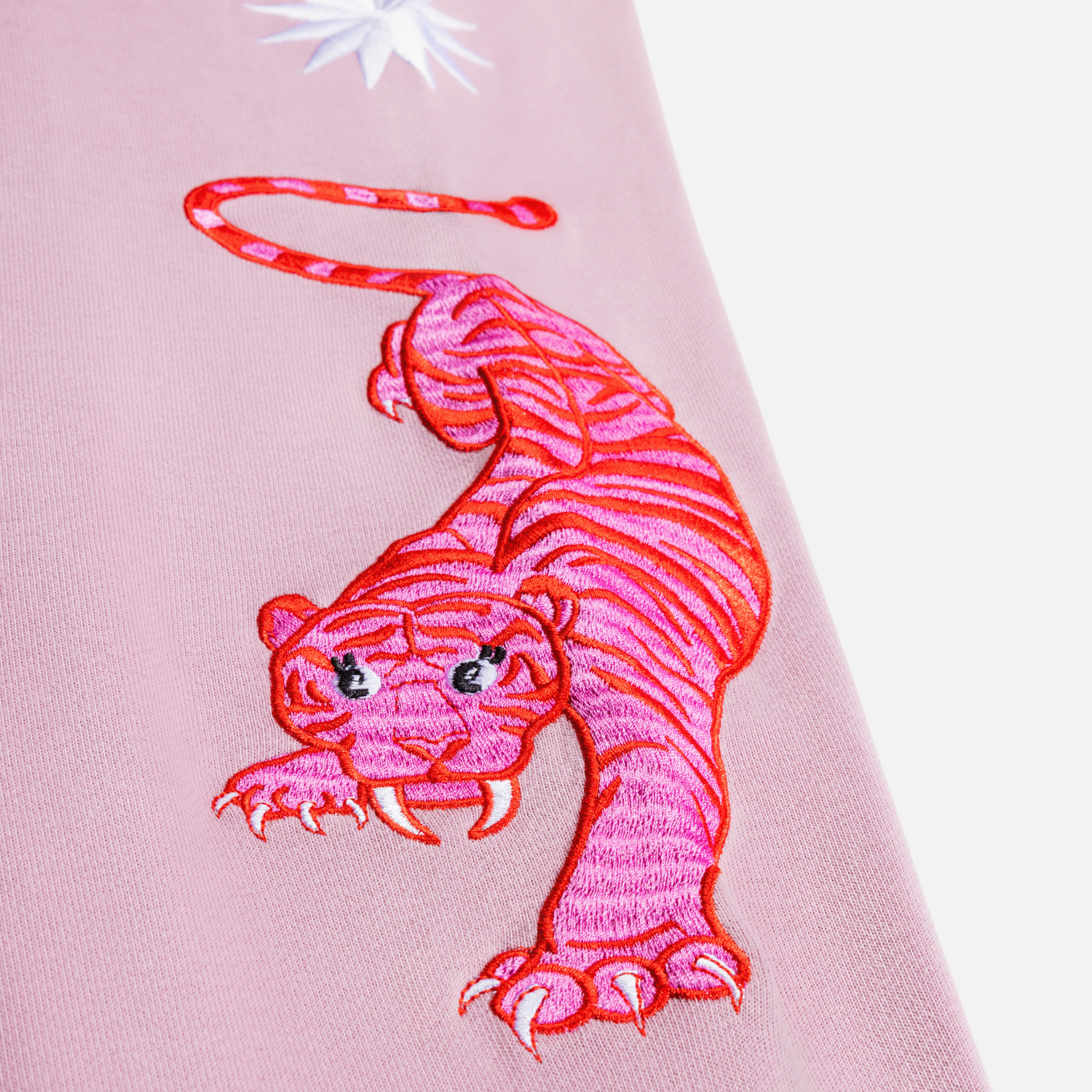 Full Fangs Pink Crewneck